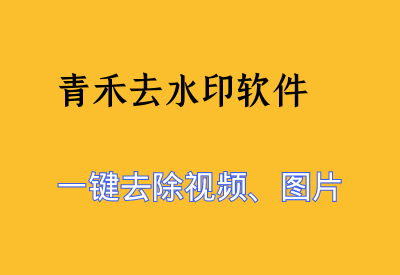 【青禾去水印软件】一键清除视频、图片水印的神器_华良副业网