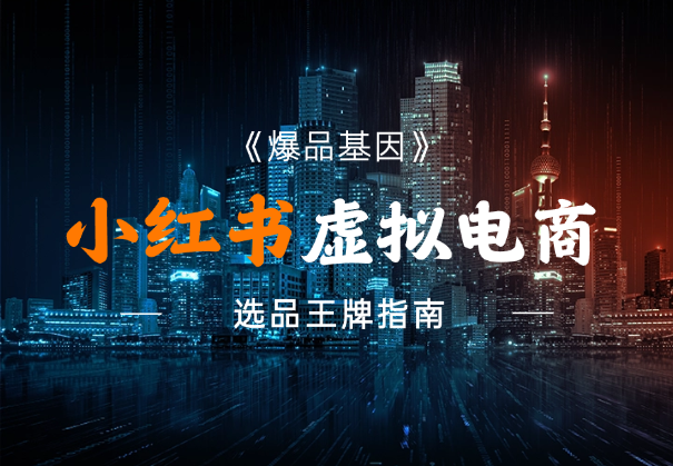 《爆品基因》：小红书虚拟电商选品王牌指南_华良副业网