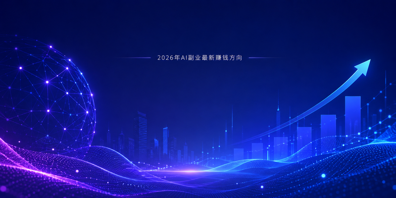 2026年AI副业最新赚钱方向：三个被低估的蓝海赛道_华良副业网
